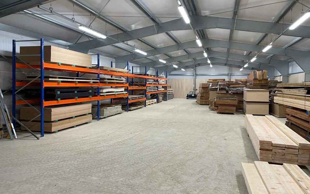 NBJ Completes New Storage Shed at Head Office